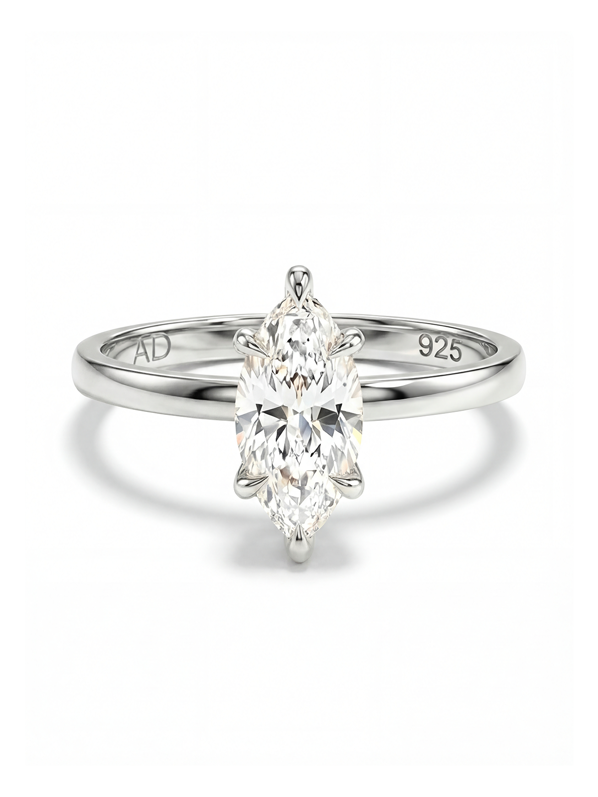 0.81CT | Marquise Cut Yüzük