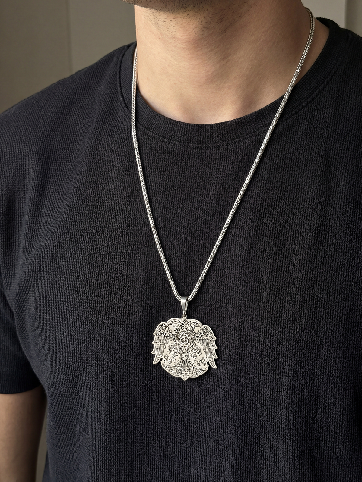 Double-Headed Eagle Necklace