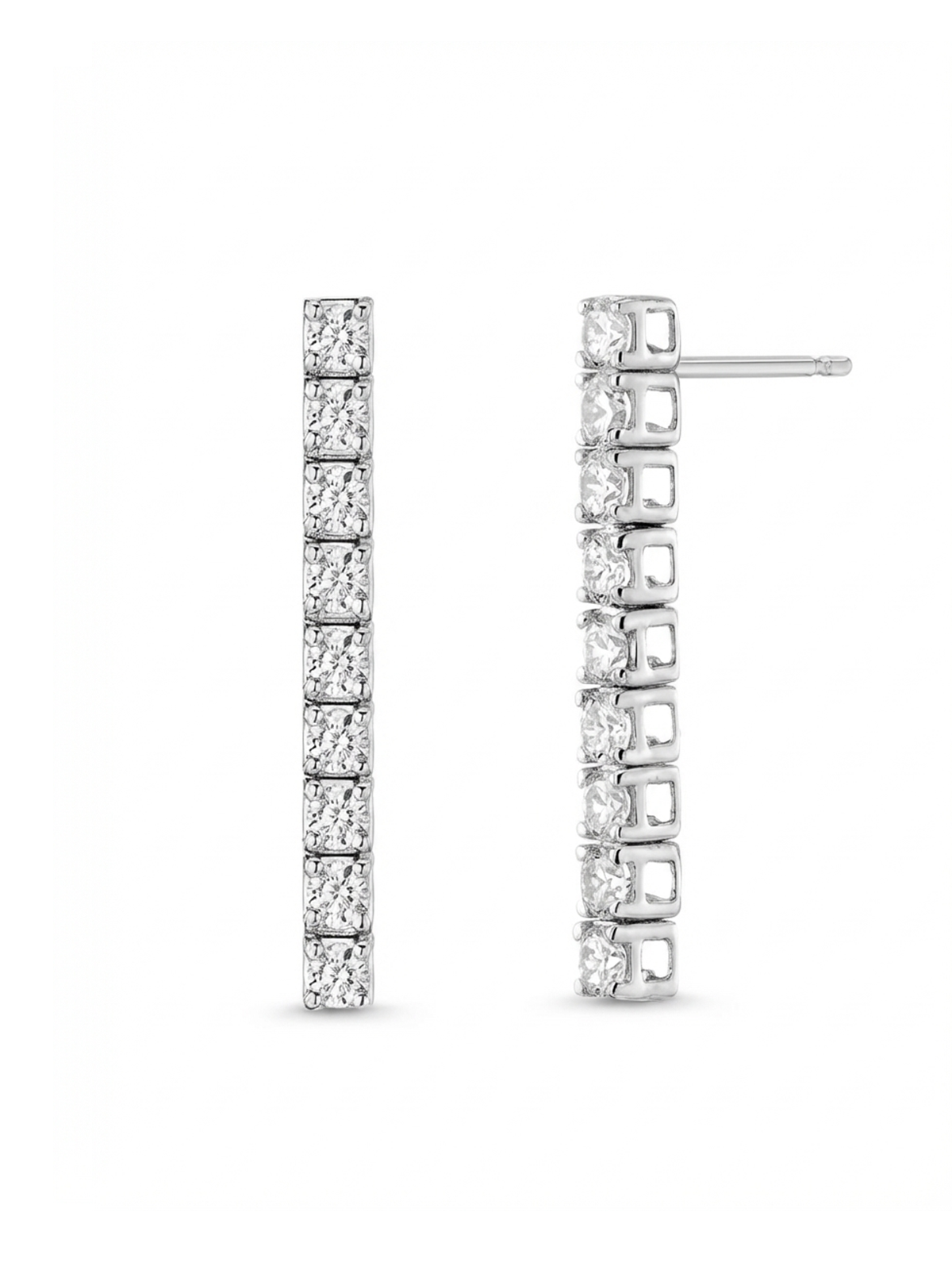 4MM | Cast Tennis Earring