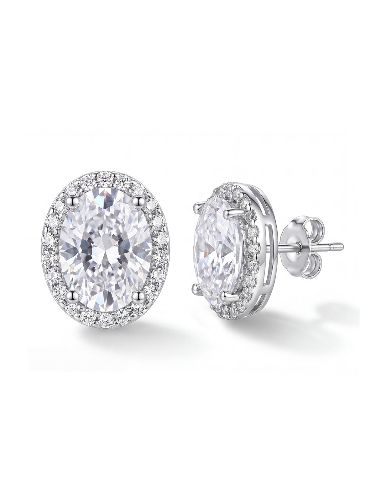 Arianna Oval Küpe