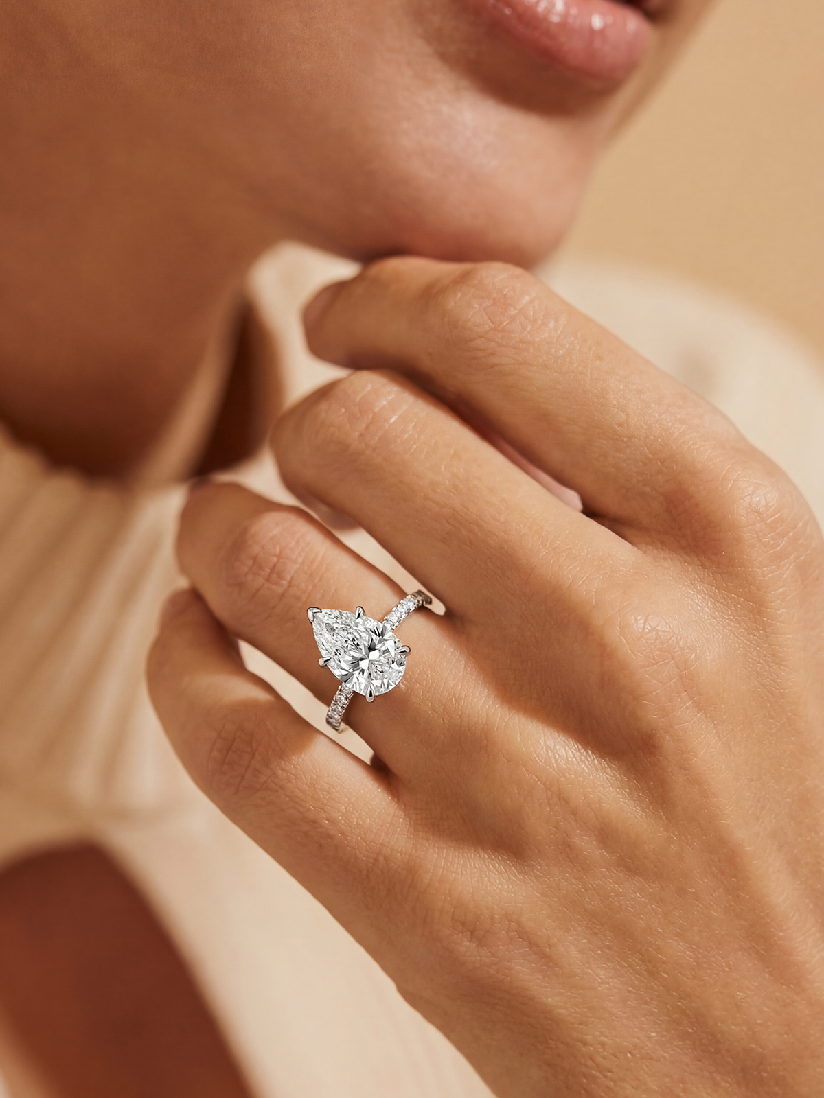 2.8CT | Pear Cut Ring