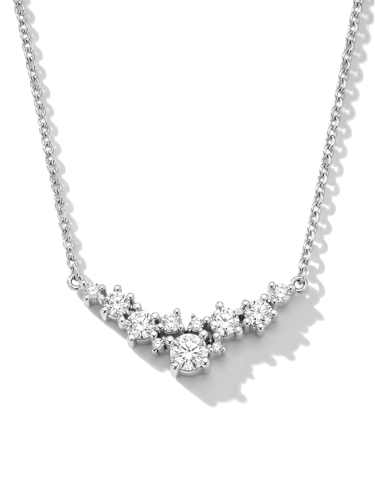 0.60 CT Cluster Kolye