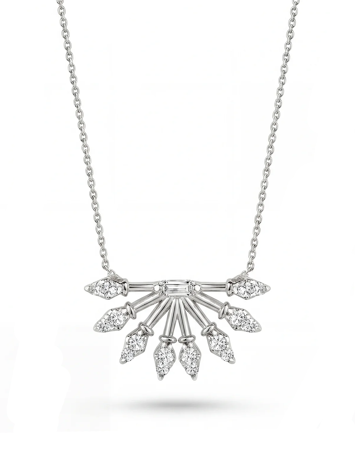 Solea Marquise Stone Necklace