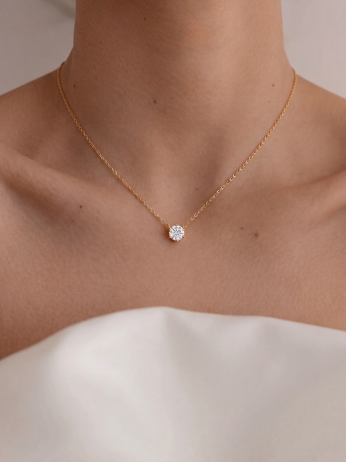 6 Tırnak Tektaş Kolye