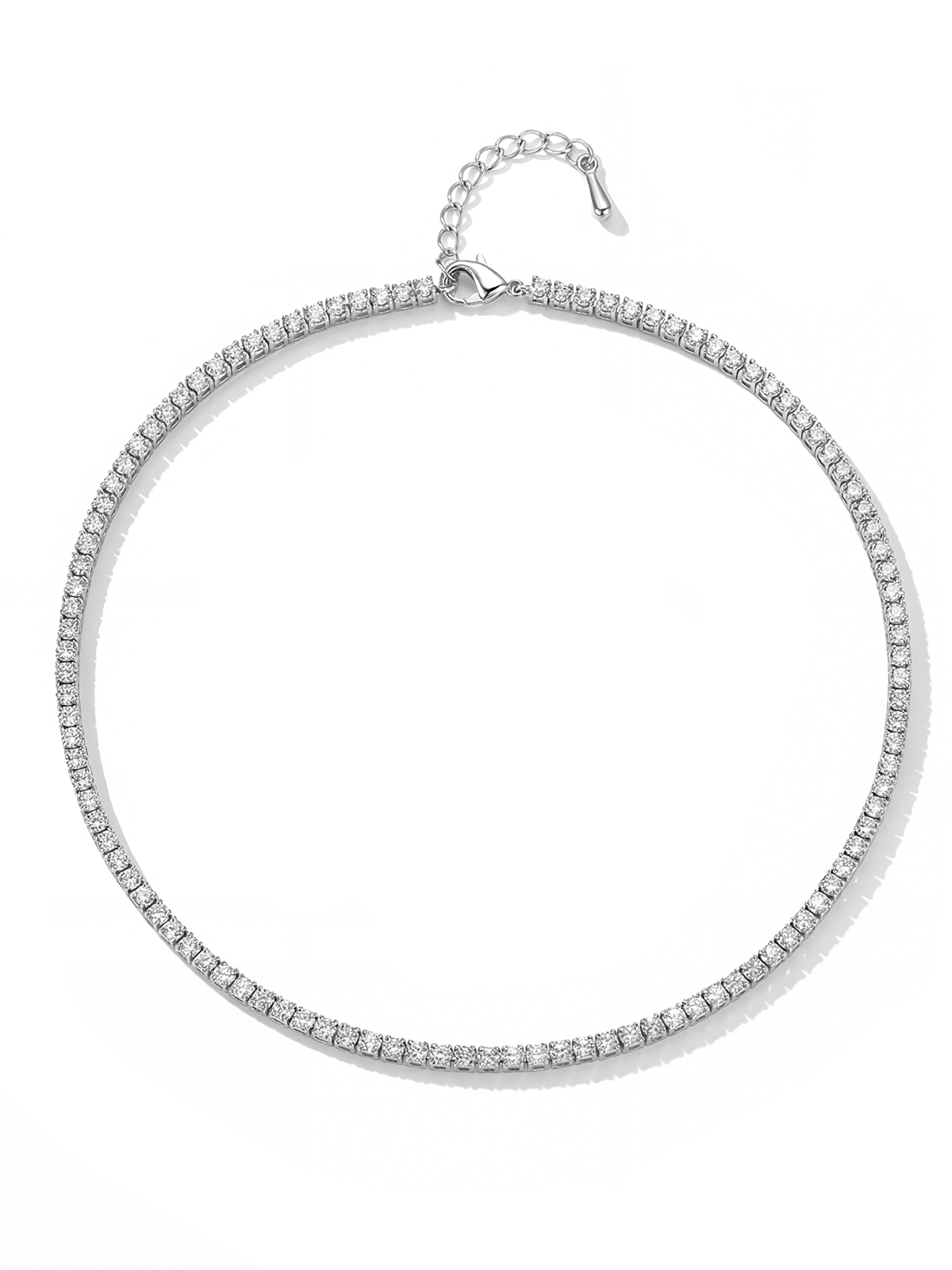 2MM | Choker Tennis Necklace