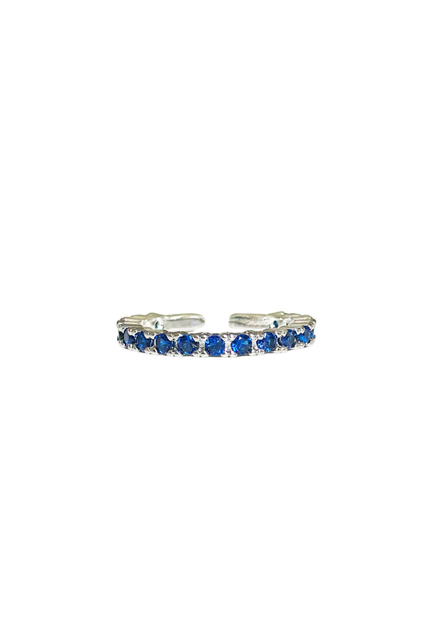 2MM | Dark Blue Full Eternity Yüzük  Atelier Duygu.