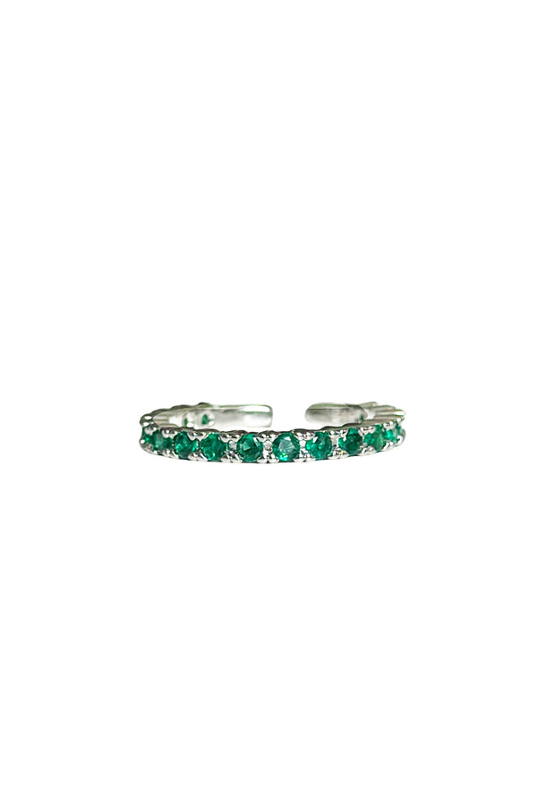 2MM | Green Full Eternity Yüzük  Atelier Duygu.