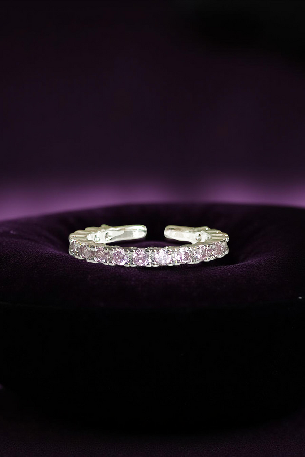 2MM | Pink Full Eternity Yüzük  Atelier Duygu.