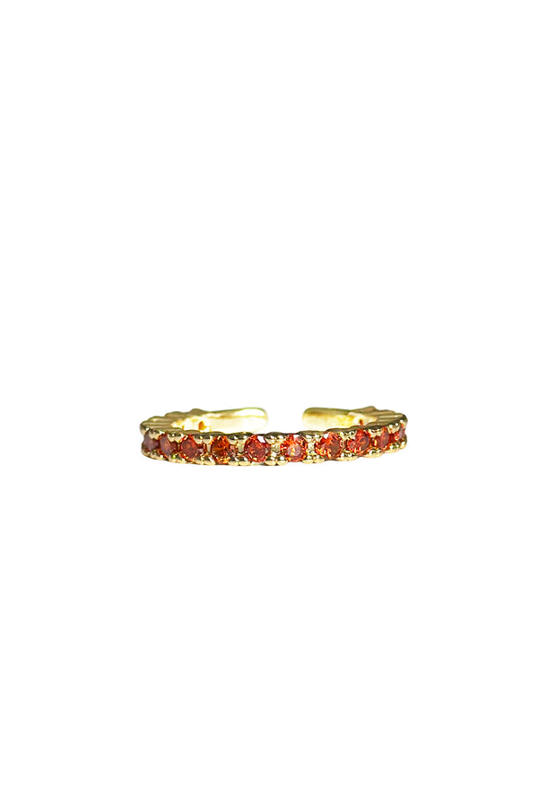 2MM | Red Full Eternity Yüzük  Atelier Duygu.