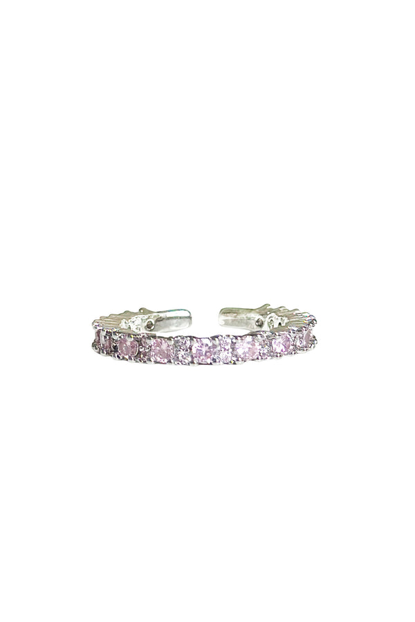 2.5MM | Pink Full Eternity Yüzük  Atelier Duygu.