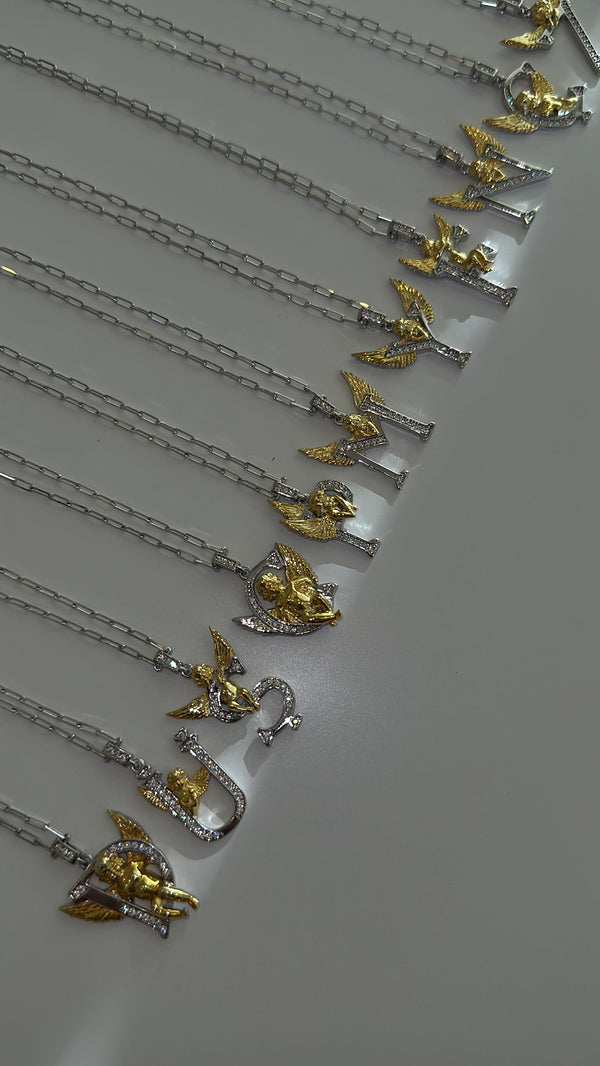 Angel Letter Necklace