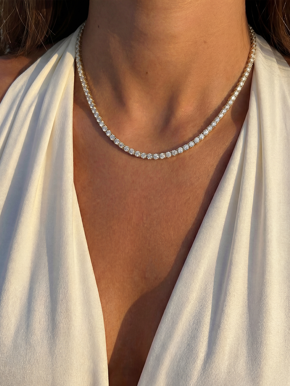 3MM | Cast Tennis Necklace