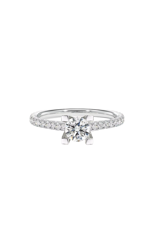 6MM 0.90CT Stony Tektaş Yüzük  Atelier Duygu.