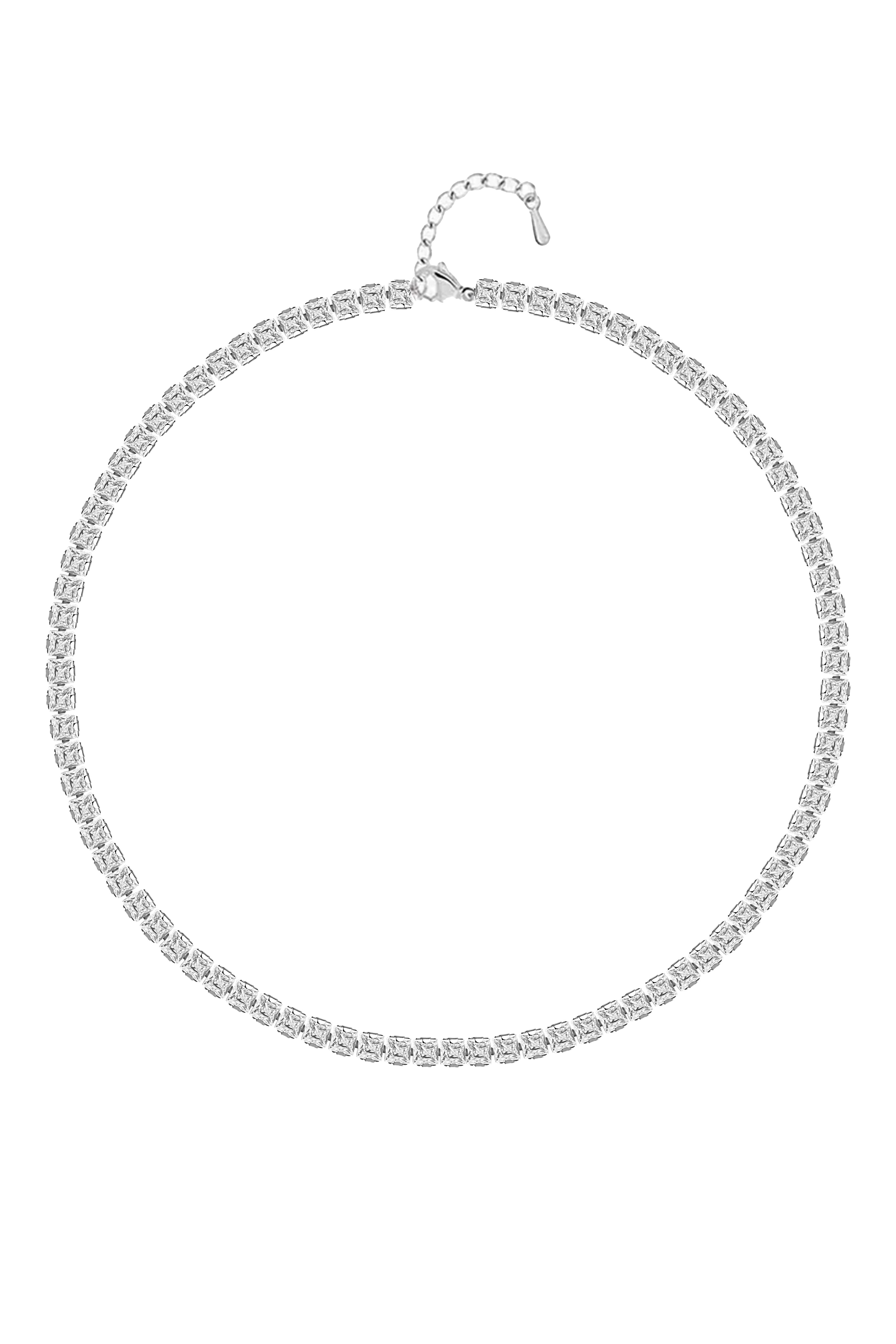 4MM | Choker Princess Cut Su Yolu Kolye