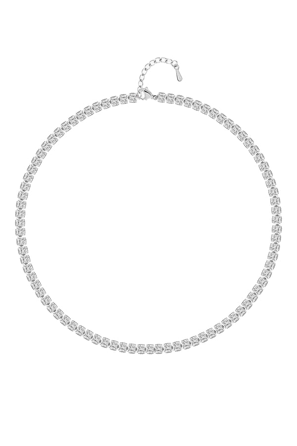 4MM | Choker Princess Cut Su Yolu Kolye
