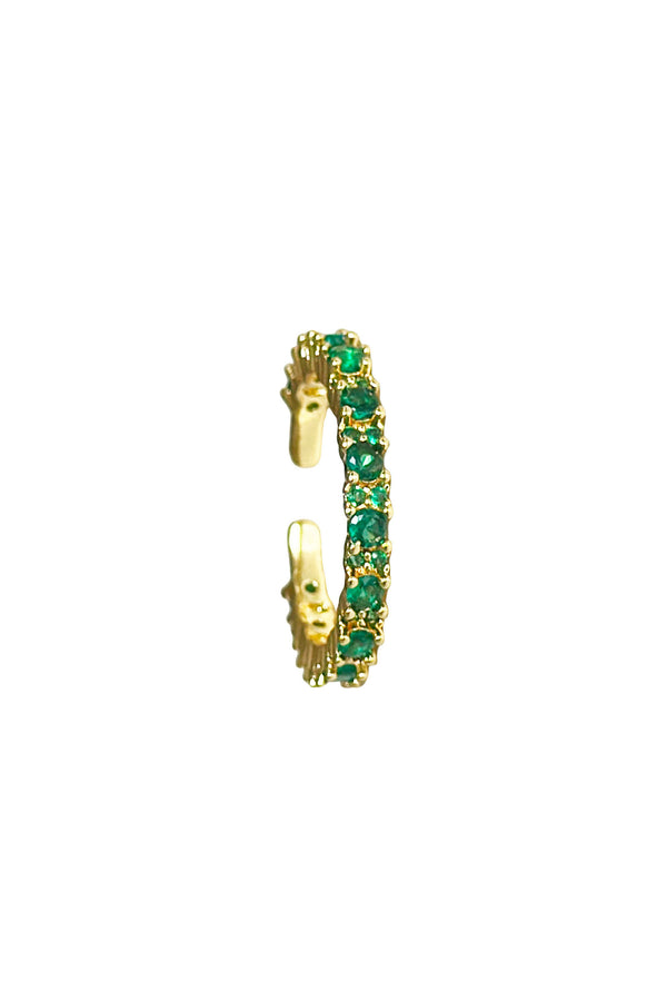 2.5MM | Green Full Eternity Yüzük  Atelier Duygu.