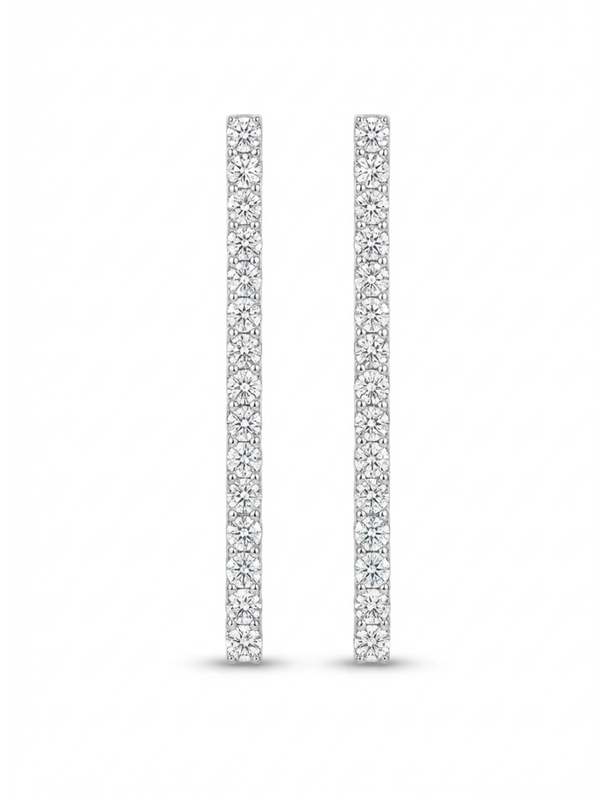 2MM | Cast Tennis Earring