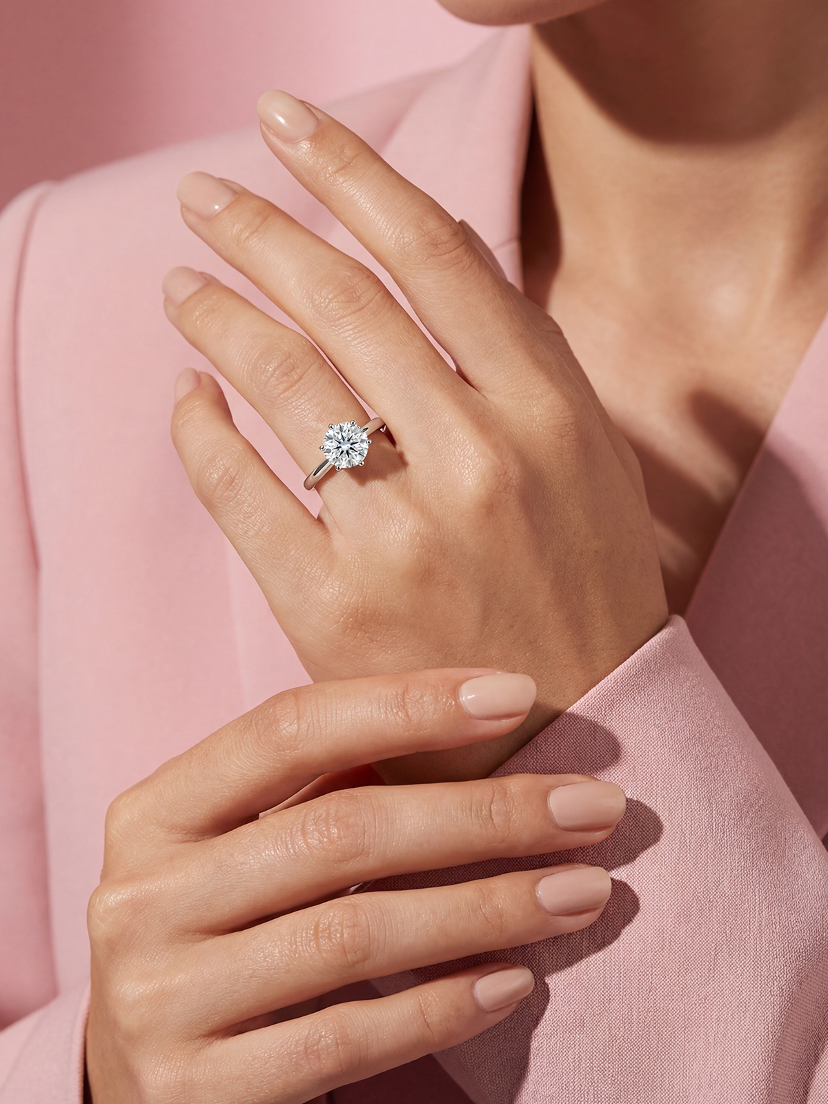 2.0CT | 6 Tırnak Tektaş Yüzük