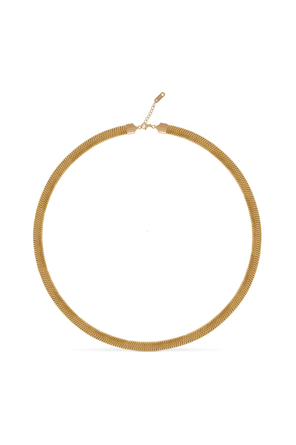 Bold Flat Chain Kolye