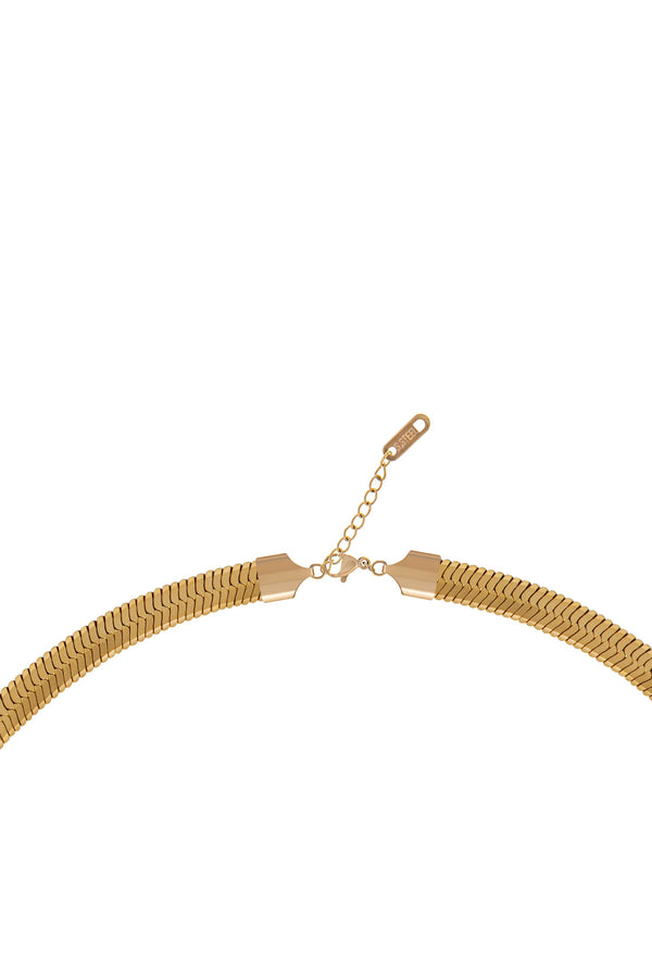 Bold Flat Chain Kolye
