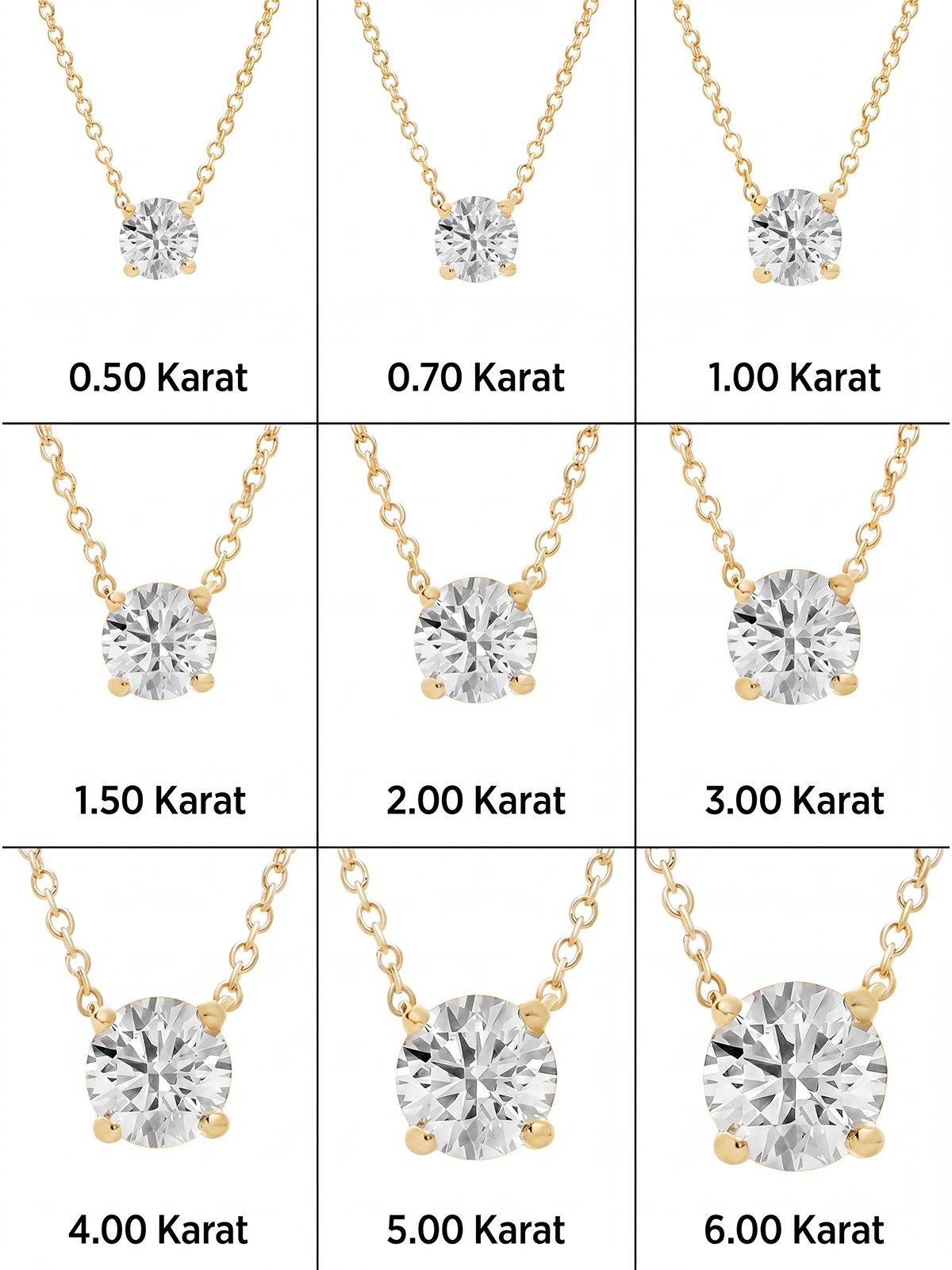 4 Tırnak Tektaş Kolye