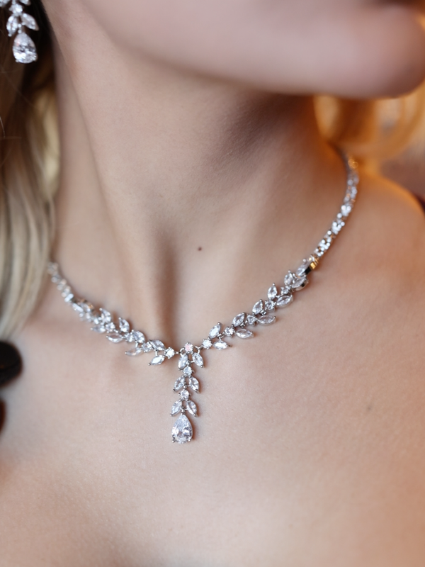 Ava Necklace and Earring Set