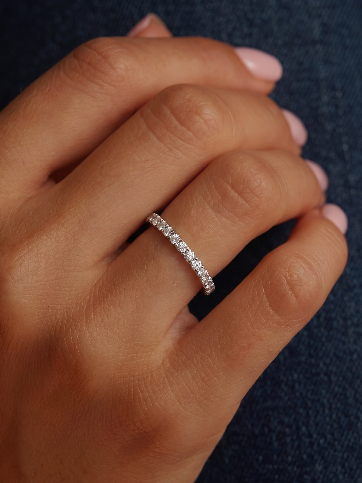 1.00CT Minimal Tamtur Yüzük