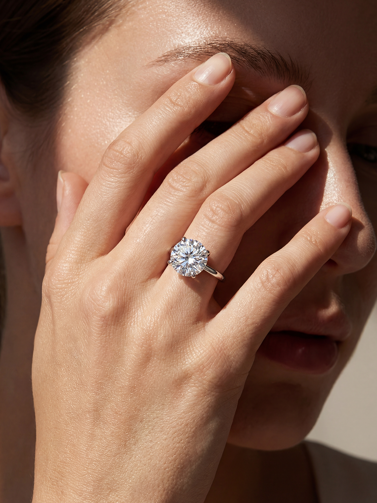 4.0CT | 4 Tırnak Tektaş Yüzük