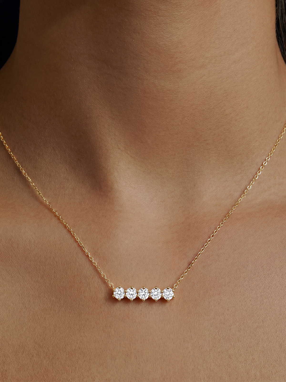 0.50CT Beştaş Kolye