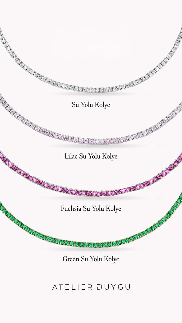 Tennis x Chain Kolye