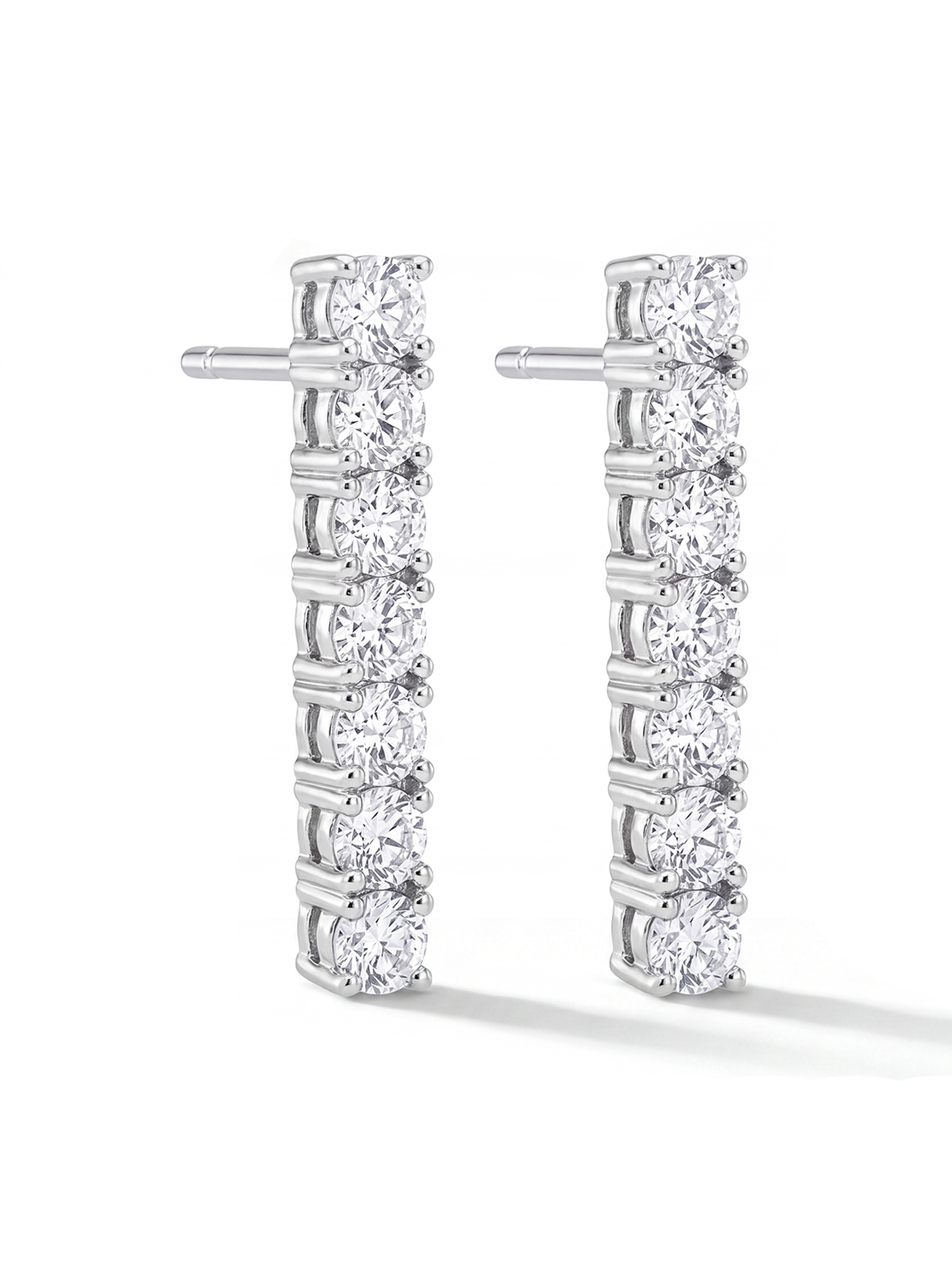 4MM | Cast Tennis Earring