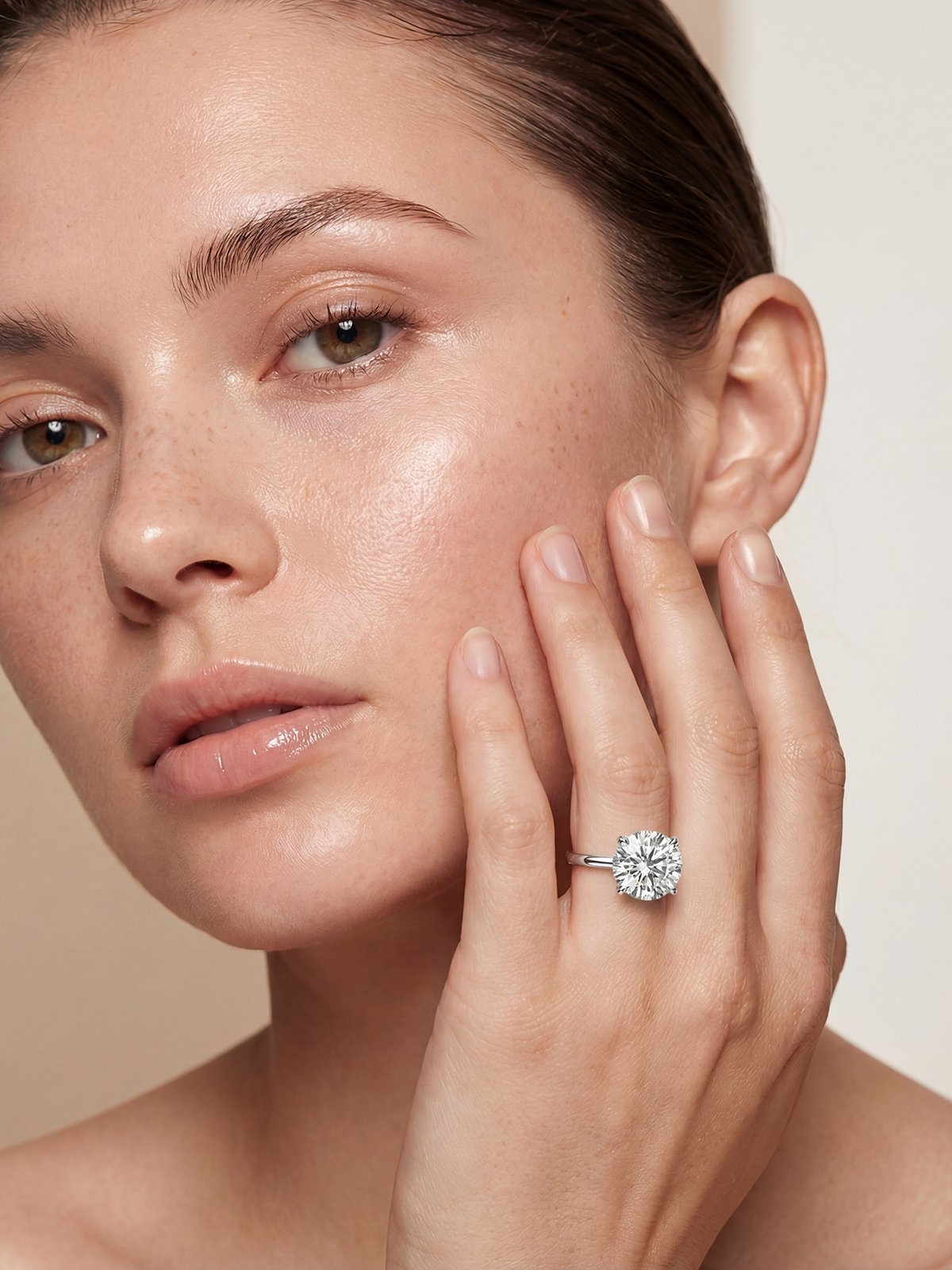 4.0CT | 4 Tırnak Tektaş Yüzük