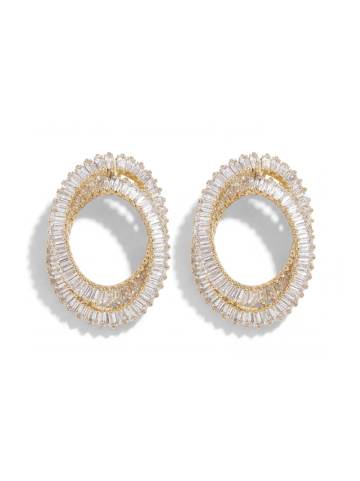 Liora Baget Taşlı Küpe