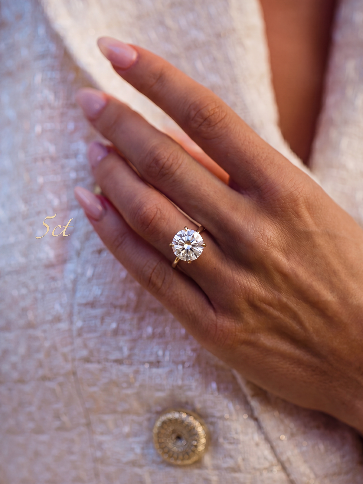 4 Tırnak Tektaş Yüzük