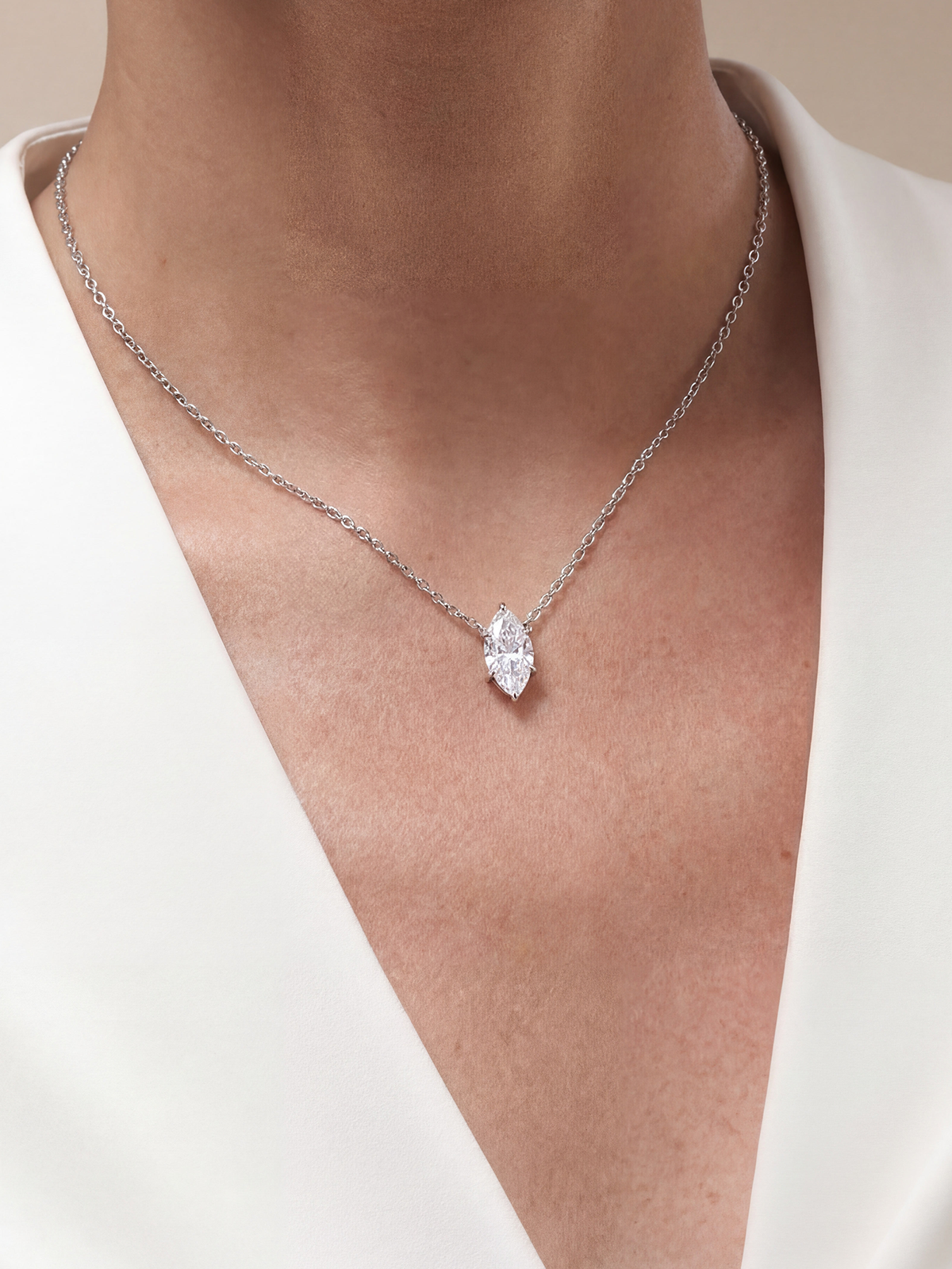 Markiz Kesim Tektaş Kolye