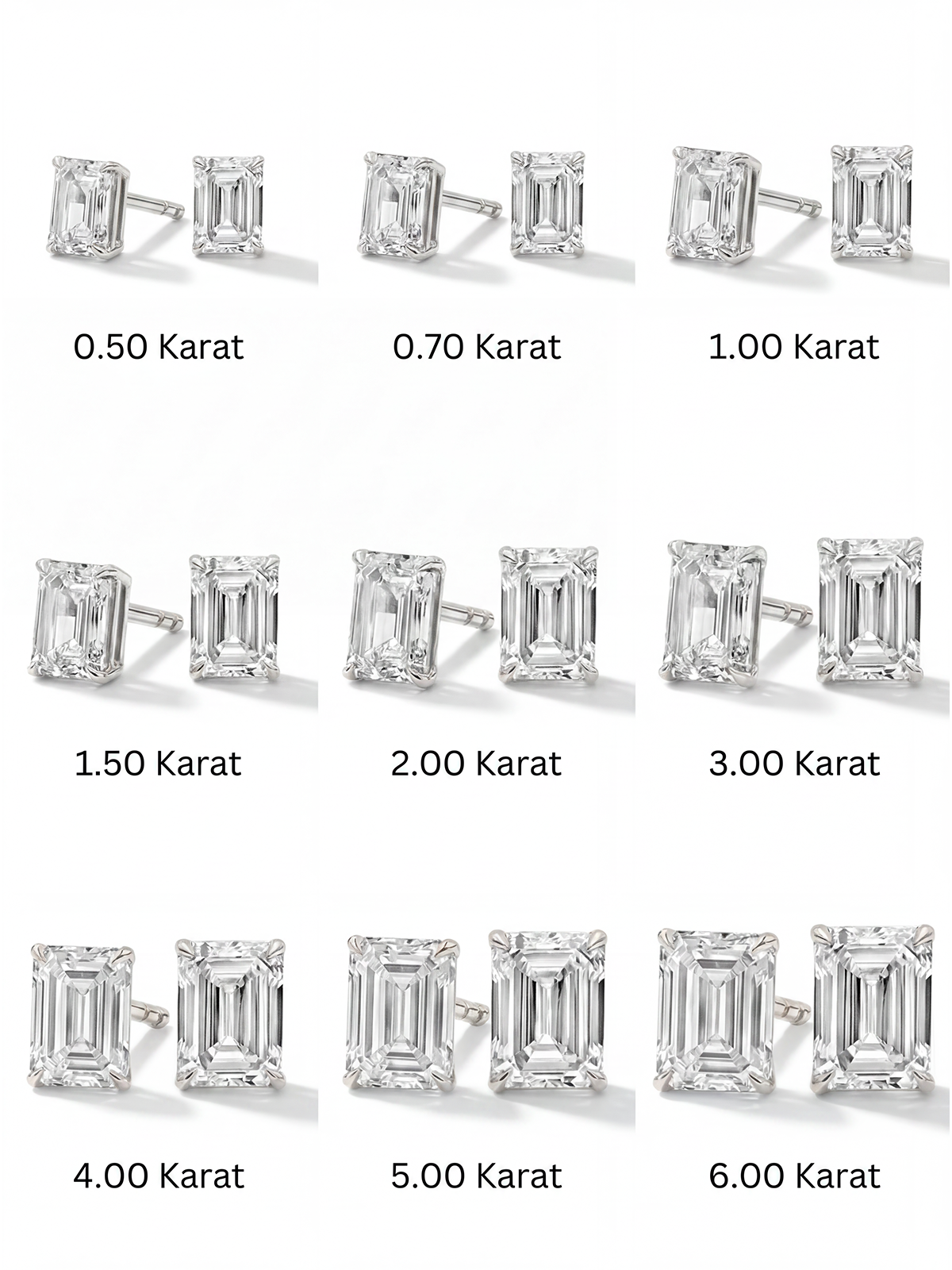 Emerald Kesim Tektaş Küpe
