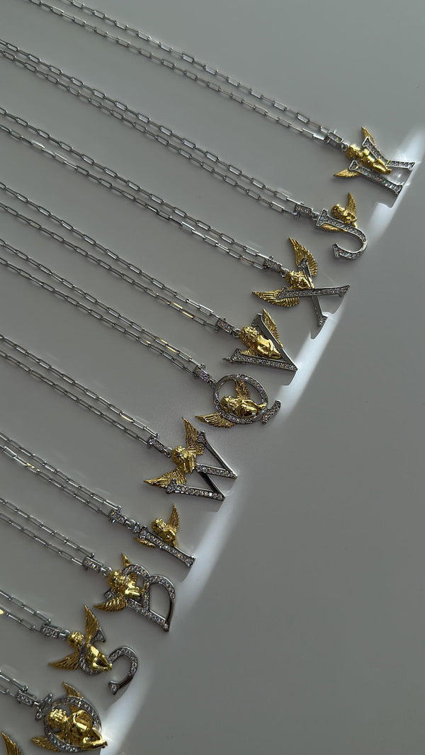 Angel Letter Necklace