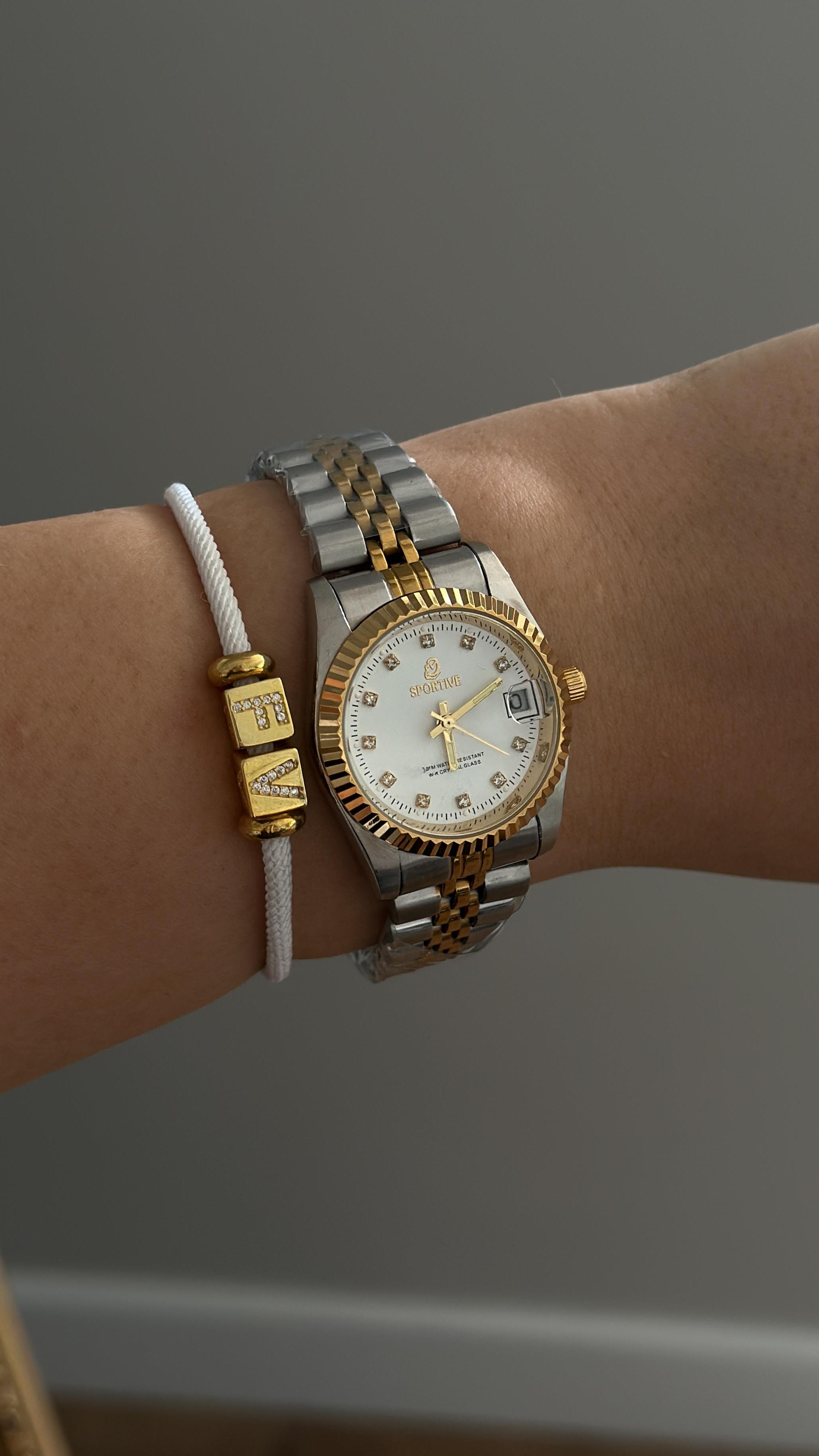 Rope Letter Bracelet
