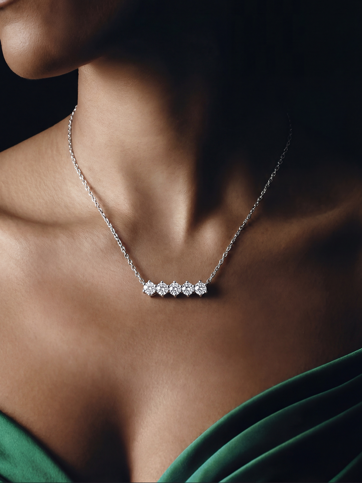 0.50CT Beştaş Kolye