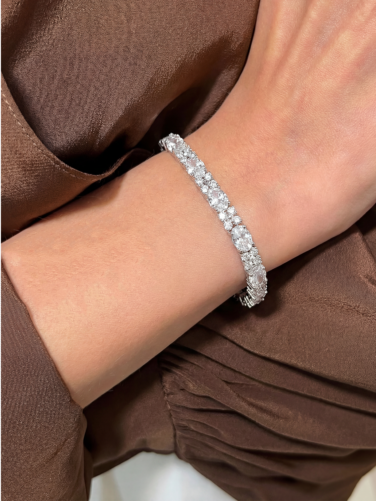 Floria Tennis Bracelet