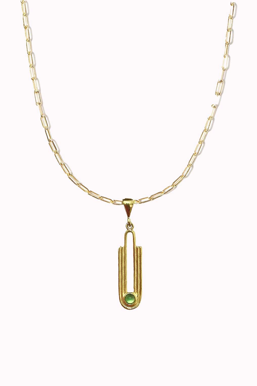Olia Paperclip Chain Necklace