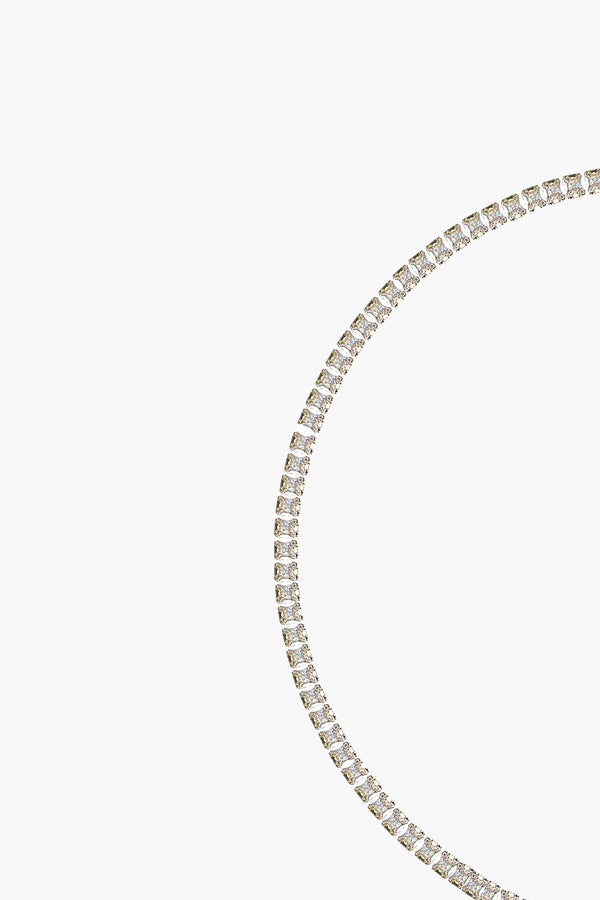 3MM | Choker Princess Cut Su Yolu Kolye