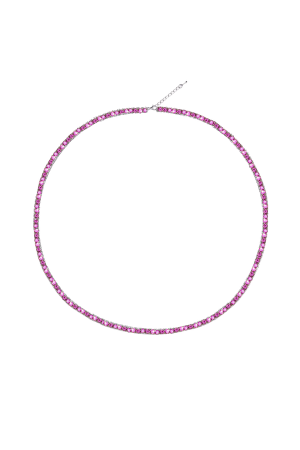 2MM | Choker Fuchsia Su Yolu Kolye