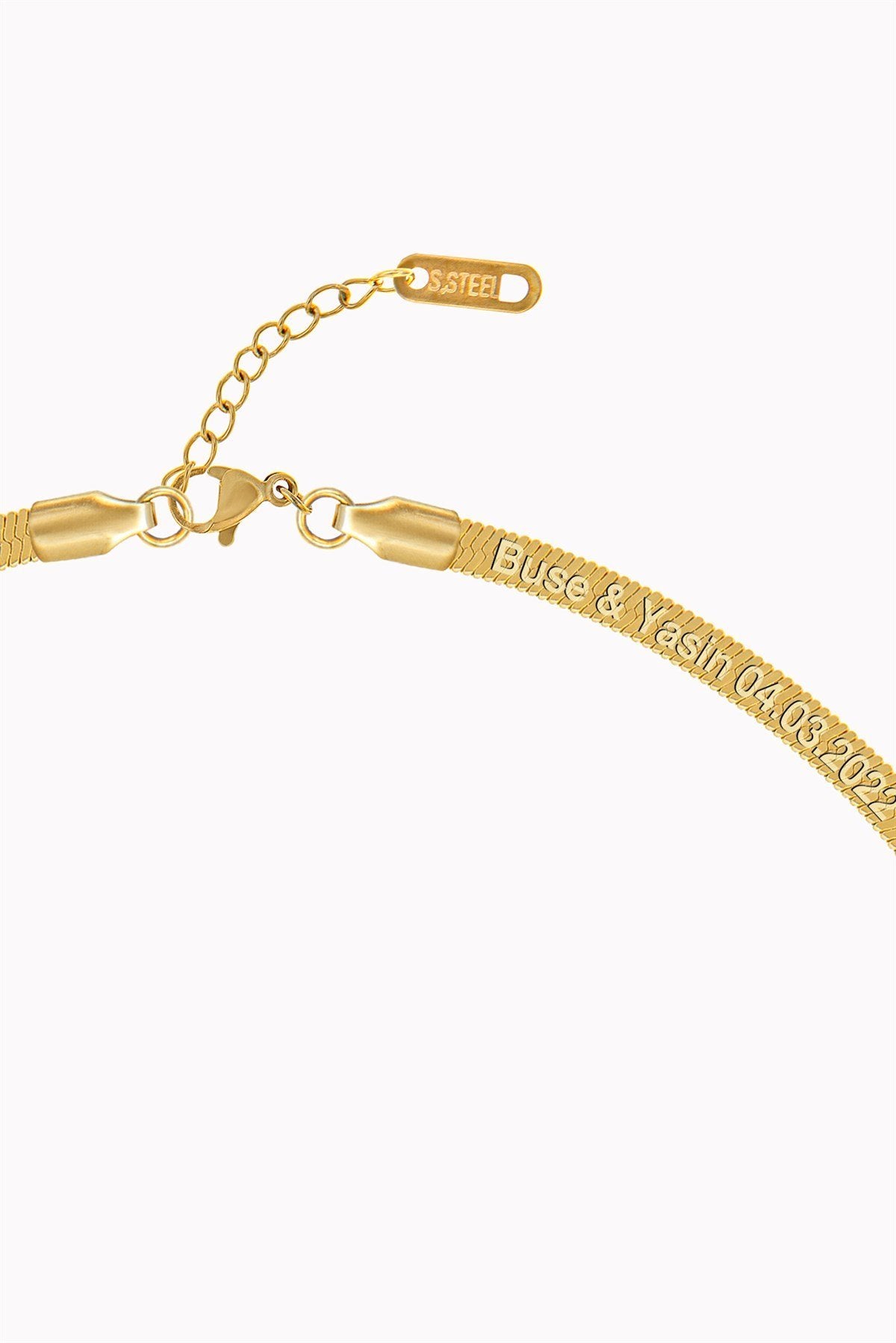 Italian Crushed Chain Necklace