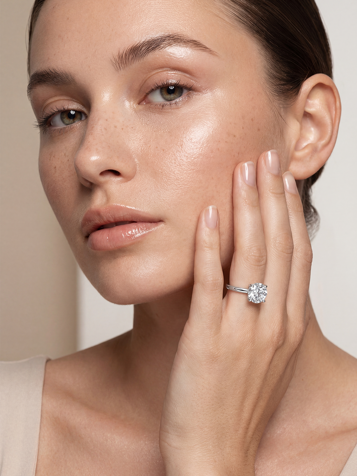 3.0CT | 4 Tırnak Tektaş Yüzük