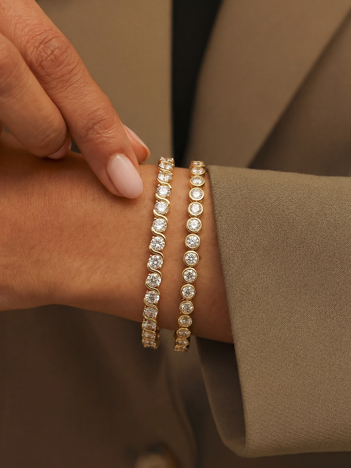 Aura Tennis Bracelet