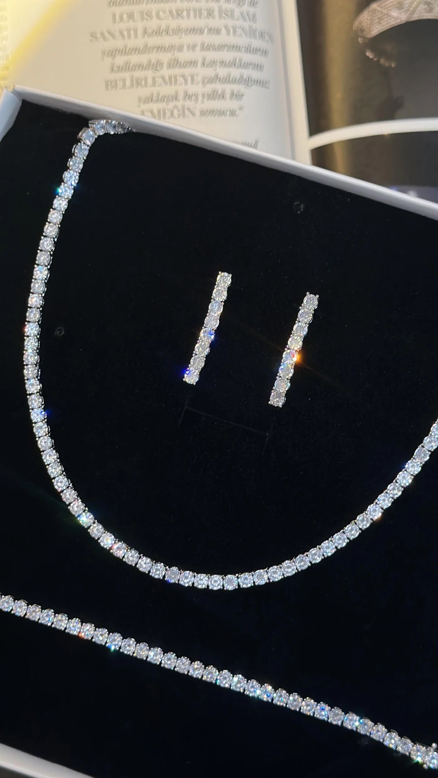 4MM | Cast Tennis Necklace