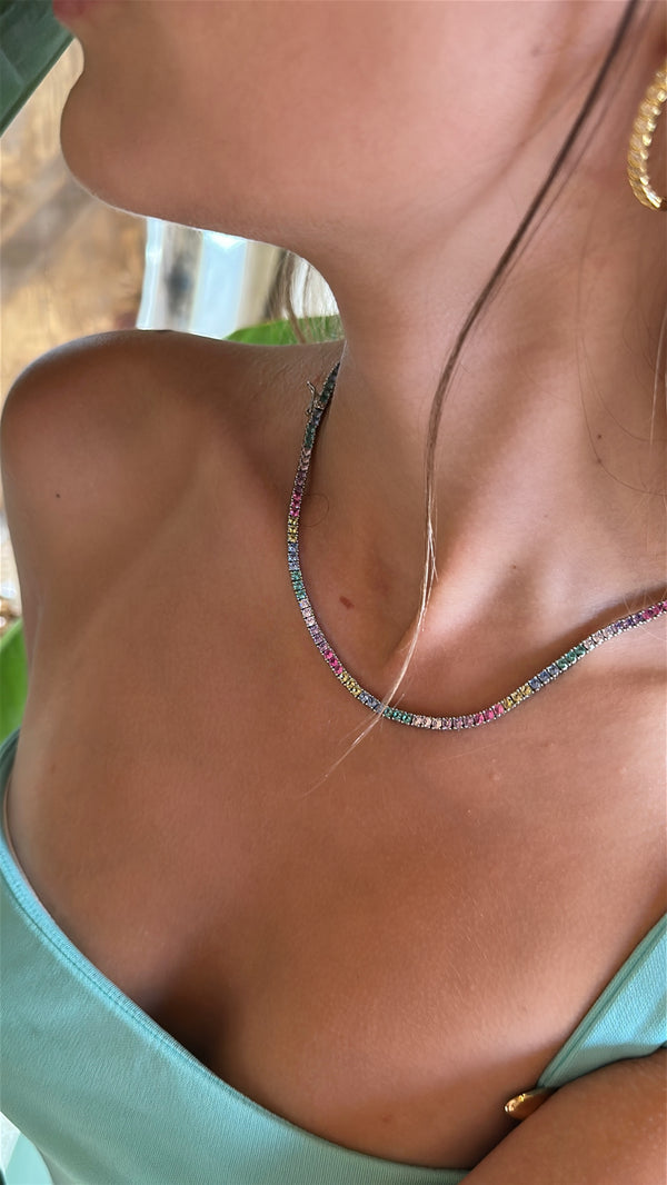2MM | Rainbow Döküm Su Yolu Kolye