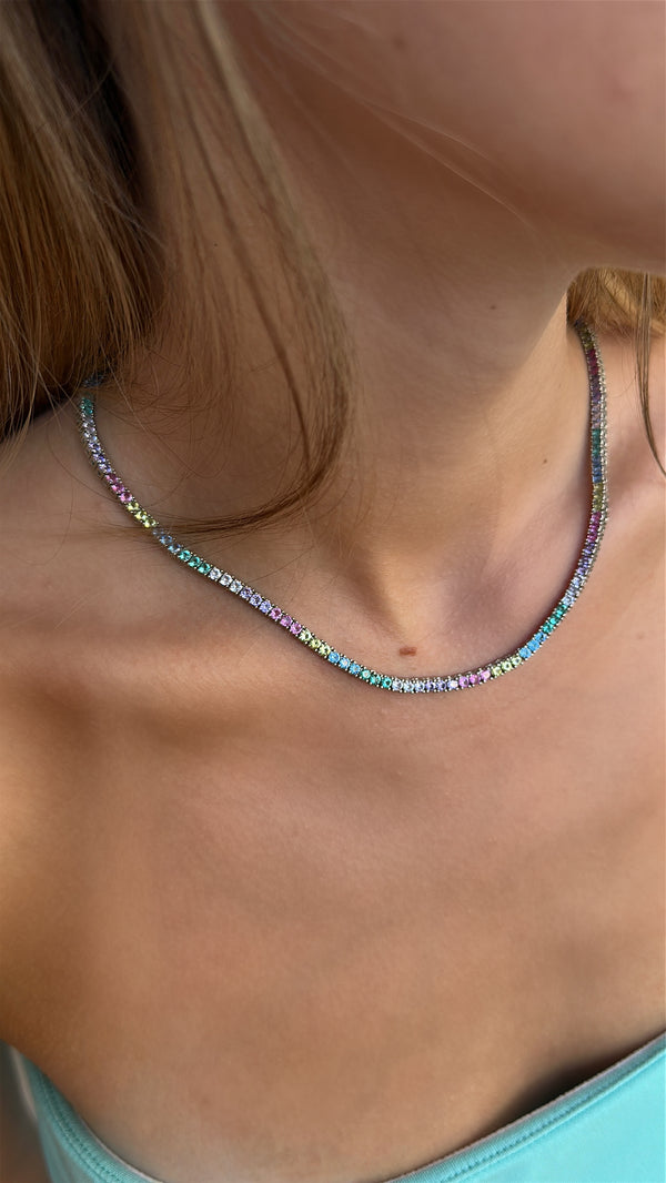 2MM | Rainbow Döküm Su Yolu Kolye