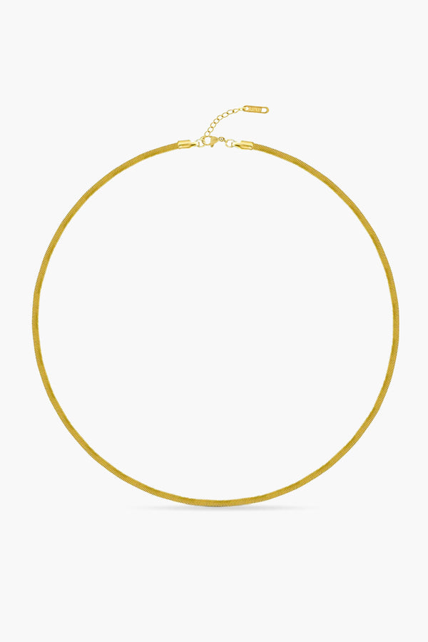 Slim Flat Chain Kolye |   Luxury Jewelry by  Atelier Duygu.